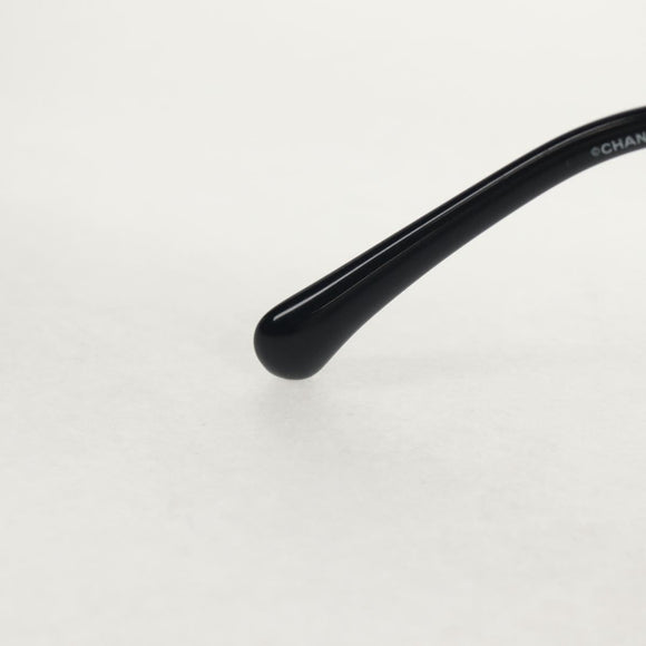 CHANEL COCO Mark Sunglasses metal Silver tone 4244 CC Auth 153421M