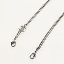 CHANEL COCO Mark Sunglasses metal Silver tone 4244 CC Auth 153421M-23