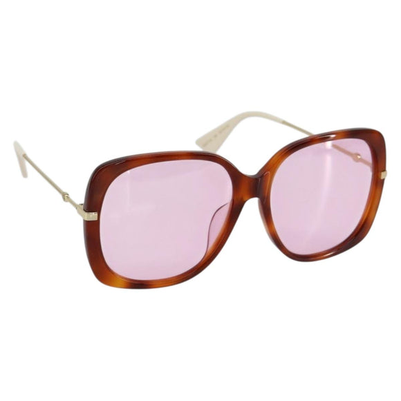 GUCCI Butterfly Sunglasses metal Brown GG0511SA Auth 153423