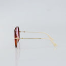 GUCCI Butterfly Sunglasses metal Brown GG0511SA Auth 153423-4