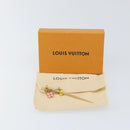 LOUIS VUITTON Sweet Monogram Pick Cheveux Hair Pin metal Gold M65847 Auth 153424-10