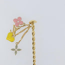 LOUIS VUITTON Sweet Monogram Pick Cheveux Hair Pin metal Gold M65847 Auth 153424-6