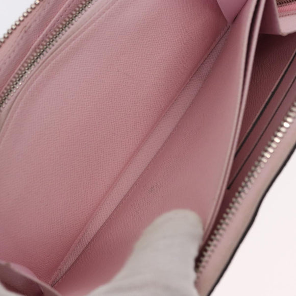 LOUIS VUITTON Monogram Escal Zippy Wallet Long Wallet Pink M69110 LV Auth 153426