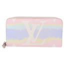 LOUIS VUITTON Monogram Escal Zippy Wallet Long Wallet Pink M69110 LV Auth 153426-13