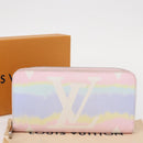 LOUIS VUITTON Monogram Escal Zippy Wallet Long Wallet Pink M69110 LV Auth 153426-12