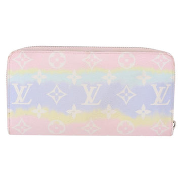 LOUIS VUITTON Monogram Escal Zippy Wallet Long Wallet Pink M69110 LV Auth 153426 - 0