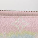 LOUIS VUITTON Monogram Escal Zippy Wallet Long Wallet Pink M69110 LV Auth 153426-3