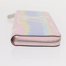 LOUIS VUITTON Monogram Escal Zippy Wallet Long Wallet Pink M69110 LV Auth 153426-4