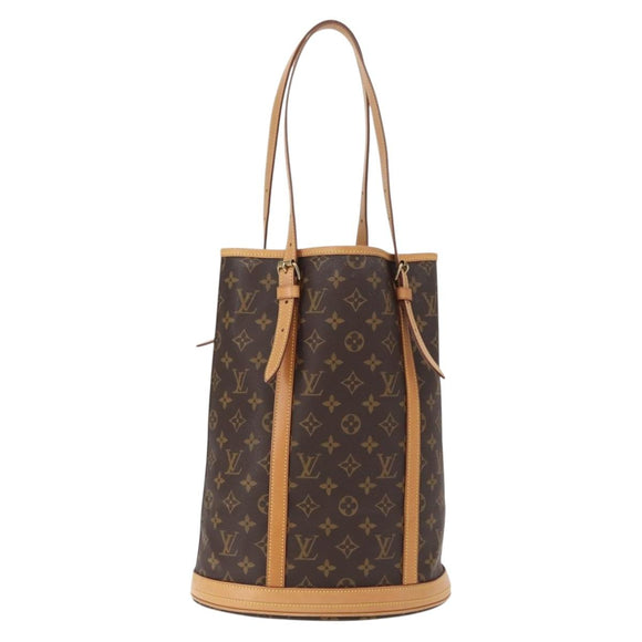 LOUIS VUITTON Monogram Bucket GM Shoulder Bag M42236 LV Auth 153431