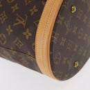 LOUIS VUITTON Monogram Bucket GM Shoulder Bag M42236 LV Auth 153431-14