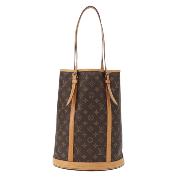 LOUIS VUITTON Monogram Bucket GM Shoulder Bag M42236 LV Auth 153431
