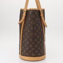 LOUIS VUITTON Monogram Bucket GM Shoulder Bag M42236 LV Auth 153431-4