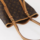 LOUIS VUITTON Monogram Bucket GM Shoulder Bag M42236 LV Auth 153431-6