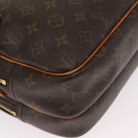 LOUIS VUITTON Monogram Reporter PM Shoulder Bag M45254 LV Auth 153434