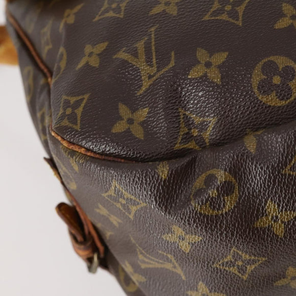 LOUIS VUITTON Monogram Saumur 30 Shoulder Bag M42256 LV Auth 153435