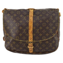 LOUIS VUITTON Monogram Saumur 30 Shoulder Bag M42256 LV Auth 153435-2