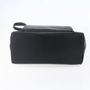 GUCCI Bamboo Hand Bag Leather 2way Black Gold 002 2058 0508 0 Auth 153437-11