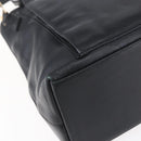 GUCCI Bamboo Hand Bag Leather 2way Black Gold 002 2058 0508 0 Auth 153437-13