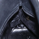 GUCCI Bamboo Hand Bag Leather 2way Black Gold 002 2058 0508 0 Auth 153437-21