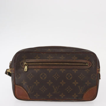 LOUIS VUITTON Monogram Pouch 2 Set LV Auth 153443 - 0