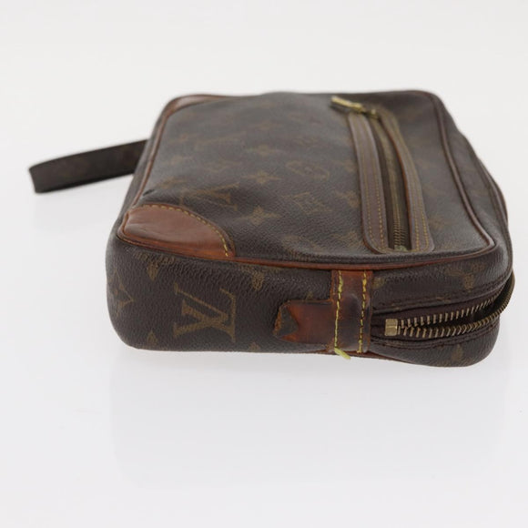 LOUIS VUITTON Monogram Pouch 2 Set LV Auth 153443