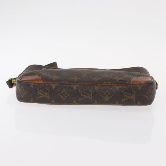 LOUIS VUITTON Monogram Pouch 2 Set LV Auth 153443