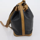 CELINE Shoulder Bag Leather 2 Set Black Auth 153444-12