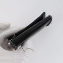 GUCCI GG Supreme Wallet Leather 4 Set Black Beige Auth 153445-18