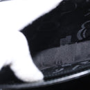 Salvatore Ferragamo Gancini Hand Bag Enamel 2way Black Gold Auth 153460-22