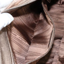 Salvatore Ferragamo Gancini Tote Bag Leather Gold Auth 153462-23