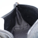 GUCCI GG Canvas Web Sherry Line Accessory Pouch Black 141809 Auth 153474-20