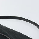 GUCCI GG Canvas Web Sherry Line Accessory Pouch Black 141809 Auth 153474-8