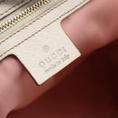 GUCCI GG Canvas Sherry Line Tote Bag Gold Pink 137396 Auth 153475-17