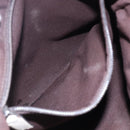 GUCCI GG Canvas Shoulder Bag Beige Silver 145857 Auth 153476-21