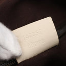 GUCCI GG Canvas Shoulder Bag Beige Silver 145857 Auth 153476-12