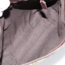 GUCCI GG Canvas Shoulder Bag Beige Silver 114273 Auth 153477-19