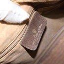 GUCCI GG Supreme Web Sherry Line Boston Bag PVC Beige Gold 40 02 007 Auth 153479-19