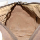 GUCCI GG Supreme Web Sherry Line Boston Bag PVC Beige Gold 40 02 007 Auth 153479-20