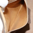 GUCCI GG Supreme Web Sherry Line Boston Bag PVC Beige Gold 40 02 007 Auth 153479-23