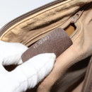 GUCCI GG Supreme Web Sherry Line Boston Bag PVC Beige Gold 40 02 007 Auth 153479-12