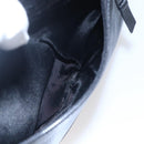 BALLY Shoulder Bag Leather Black Gold Auth 153489-21