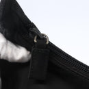 PRADA Hand Bag Nylon Black Silver Auth 153493-10