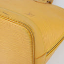 LOUIS VUITTON Epi Alma Hand Bag Yellow M52149 LV Auth 153501-14