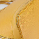 LOUIS VUITTON Epi Alma Hand Bag Yellow M52149 LV Auth 153501-15