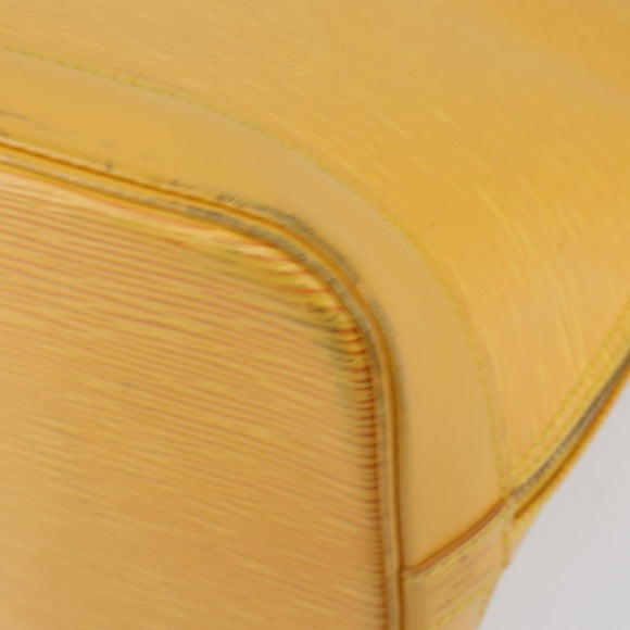 LOUIS VUITTON Epi Alma Hand Bag Yellow M52149 LV Auth 153501