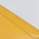 LOUIS VUITTON Epi Alma Hand Bag Yellow M52149 LV Auth 153501-10