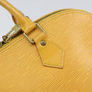 LOUIS VUITTON Epi Alma Hand Bag Yellow M52149 LV Auth 153501-17