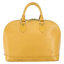LOUIS VUITTON Epi Alma Hand Bag Yellow M52149 LV Auth 153501-13