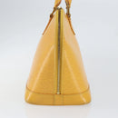 LOUIS VUITTON Epi Alma Hand Bag Yellow M52149 LV Auth 153501-4