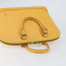 LOUIS VUITTON Epi Alma Hand Bag Yellow M52149 LV Auth 153501-6